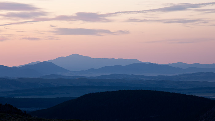 Colorado, sunrise photo