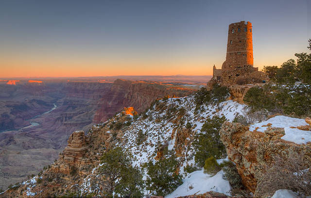 The Watch Tower from Desert View print