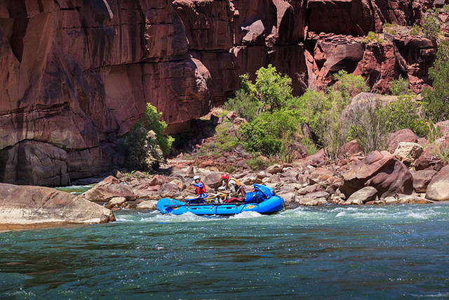 Greg and Chisty at Triplet Falls 2 print