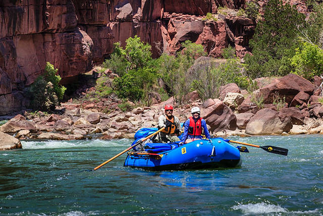 Greg and Chisty at Triplet Falls 3 print