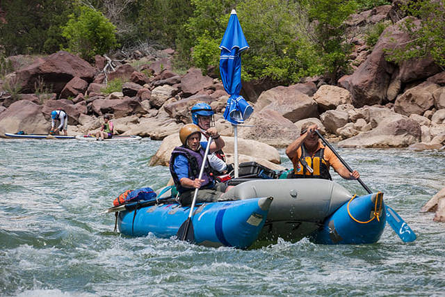 Team Artiki below Triplet Falls print