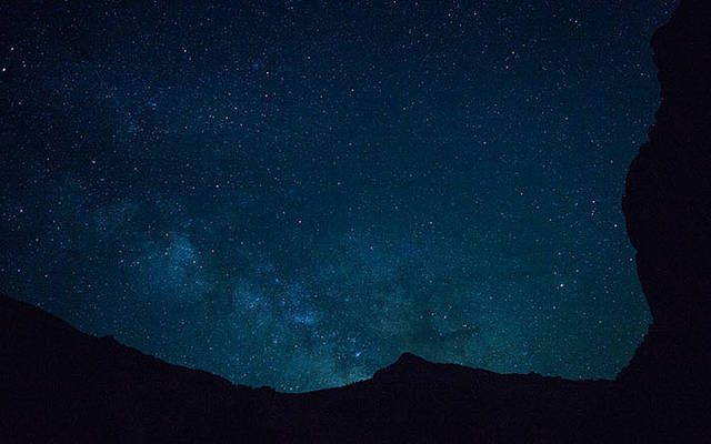 Milky Way over Camp 2 print
