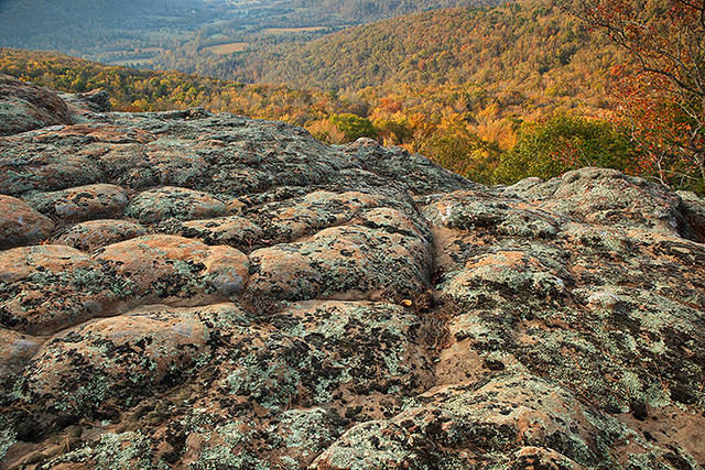 Rock Bluff at Home Valley Bluff print