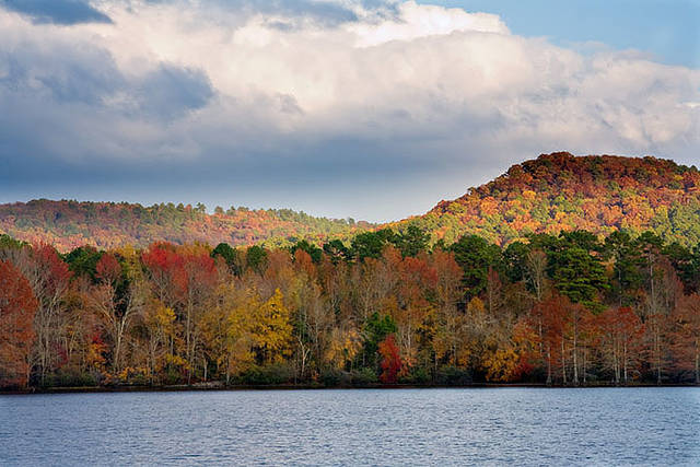 Fall at Cove Lake print