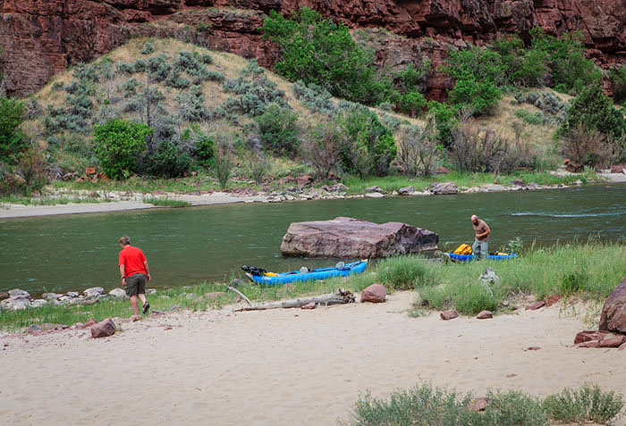 Camp one green river, colorado,