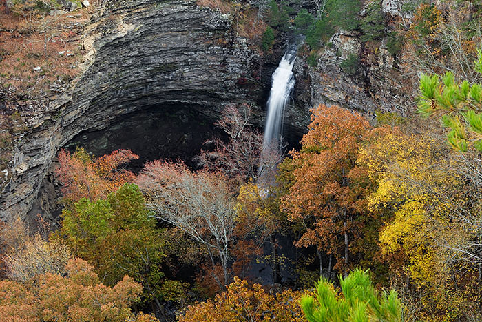 Cedar Falls from the upper observation trail